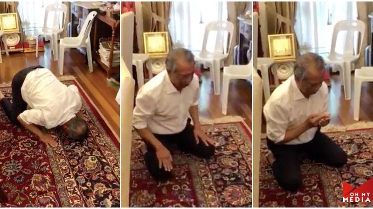 Sujud syukur PM8, Laungan ‘TAKBIR’ bergema di kediaman Muhyiddin Yassin. Dapat Sokongan 114 Ahli Parlimen 1