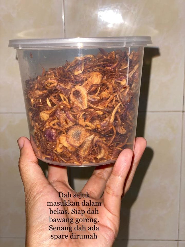 CARA BAGI BAWANG GORENG RANGUP DAN SEDAP - TCER.MY