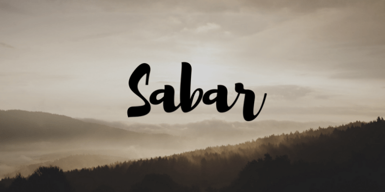 Sabar Itu Indah - TCER.MY