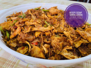 Resepi Sambal Goreng Jawa Asli Johor Mudah dan Sedap 4