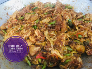 Resepi Sambal Goreng Jawa Asli Johor Mudah dan Sedap 3
