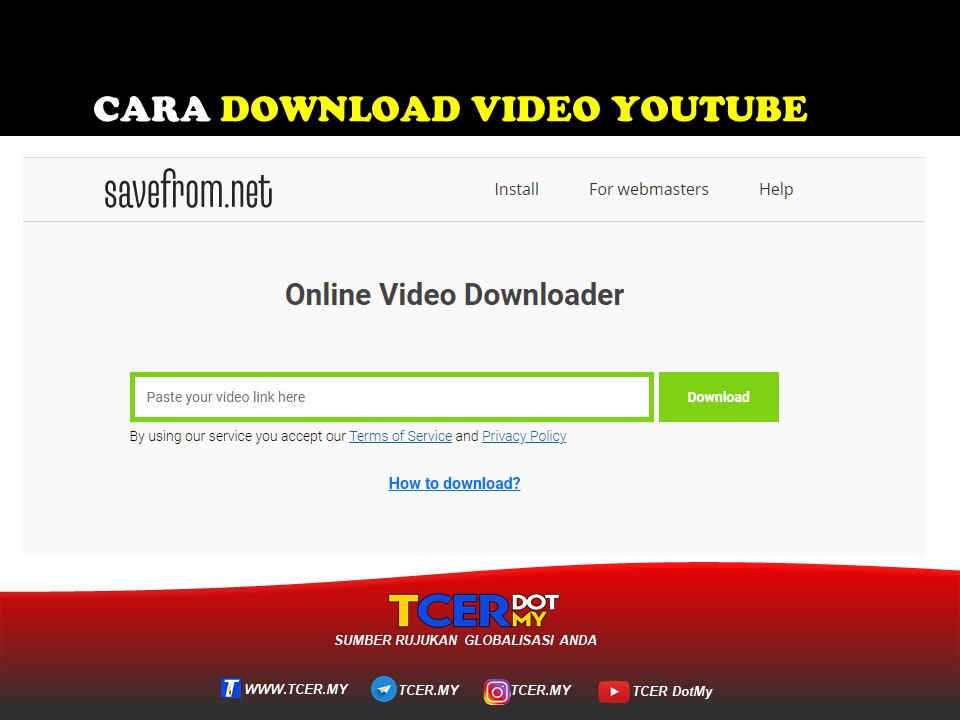 CARA DOWNLOAD VIDEO YOUTUBE
