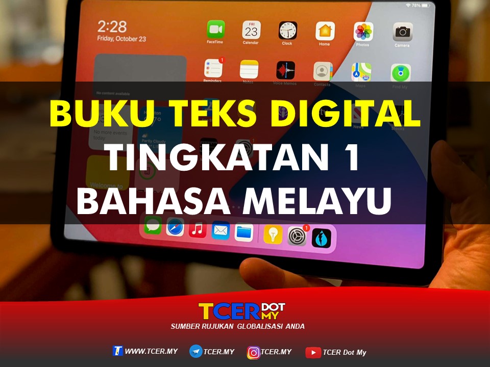 Buku Teks Digital Subjek Bahasa Melayu Tingkatan 1  TCER.MY
