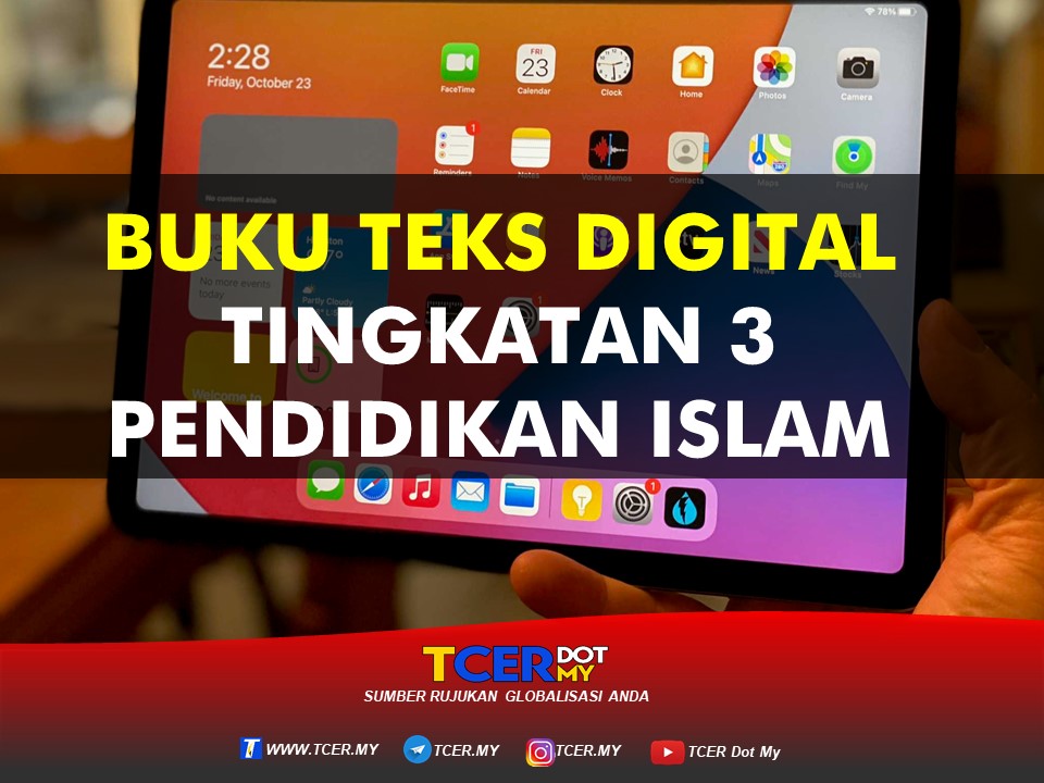 Buku Teks Digital Subjek Pendidikan Islam Tingkatan 3  TCER.MY
