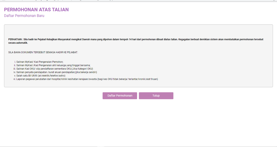 Bantuan Kanak - kanak RM200 - RM1000 2 bantuan