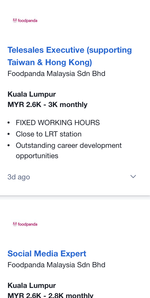 Jawatan Kosong Di Foodpanda Malaysia Sdn Bhd 1 Jawatan Kosong Di Foodpanda Malaysia Sdn Bhd