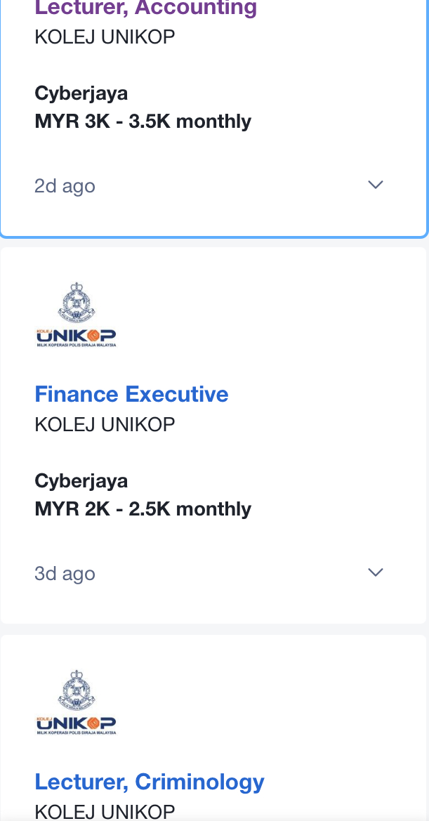 Jawatan Kosong Di Kolej Unikop 