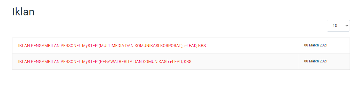 Jawatan kosong di Institut Pembangunan Dan Kecemerlangan Kepimpinan (i-LEAD) 1 Jawatan kosong di Institut Pembangunan Dan Kecemerlangan Kepimpinan (i-LEAD)