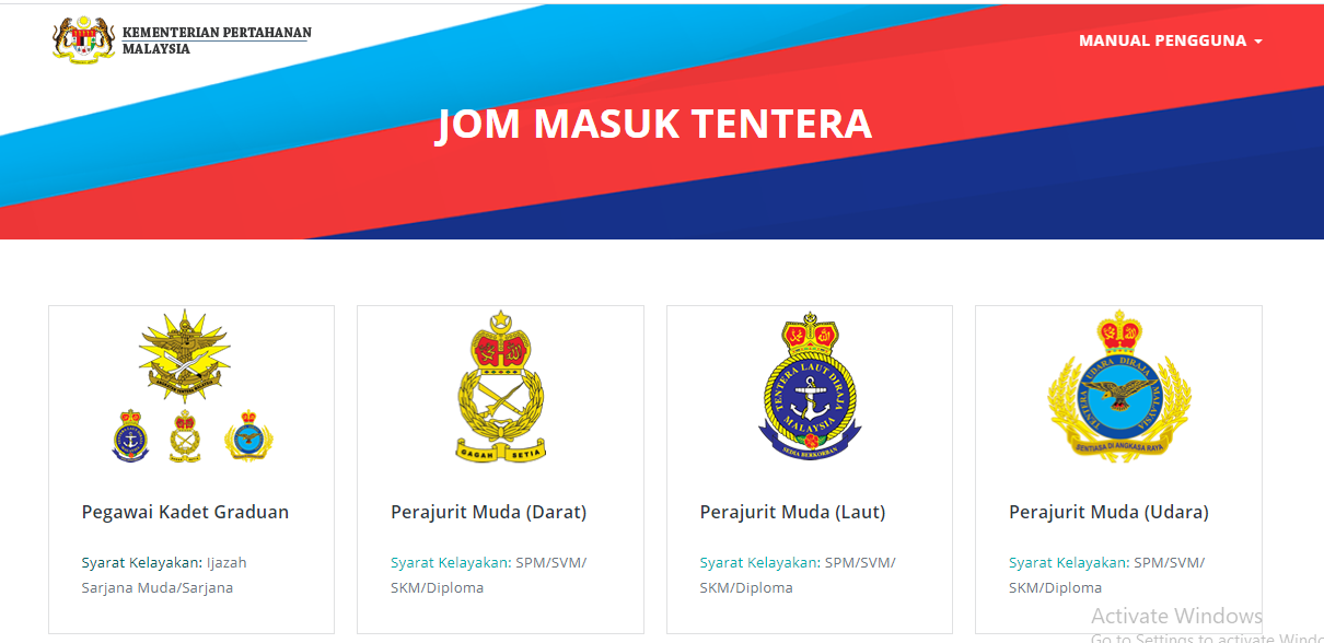 Jawatan kosong di Kementerian Pertahanan Malaysia 1 Jawatan kosong di Kementerian Pertahanan Malaysia
