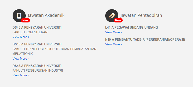 Jawatan kosong di Universiti Malaysia Pahang (UMP)