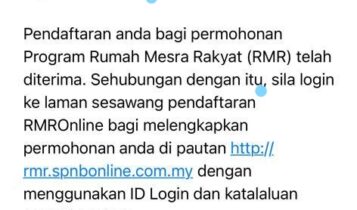 Rumah Mesra Rakyat (RMR): 9 Step Mudah Membuat Permohonan Secara Online 4 rumah mesra rakyat