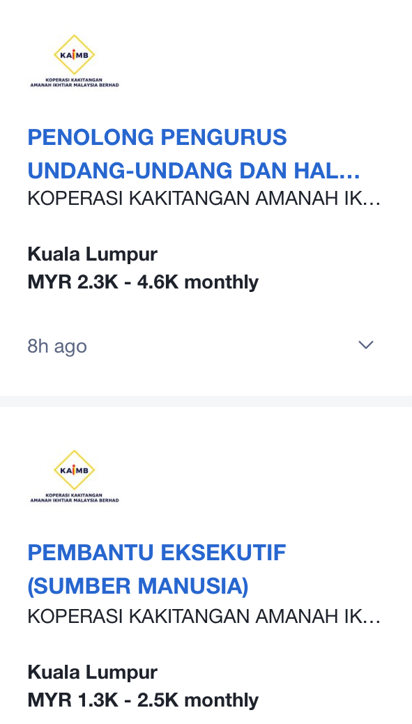 Jawatan Kosong Di Koperasi Kakitangan Amanah Ikhtiar 1 Jawatan Kosong Di Koperasi Kakitangan Amanah Ikhtiar