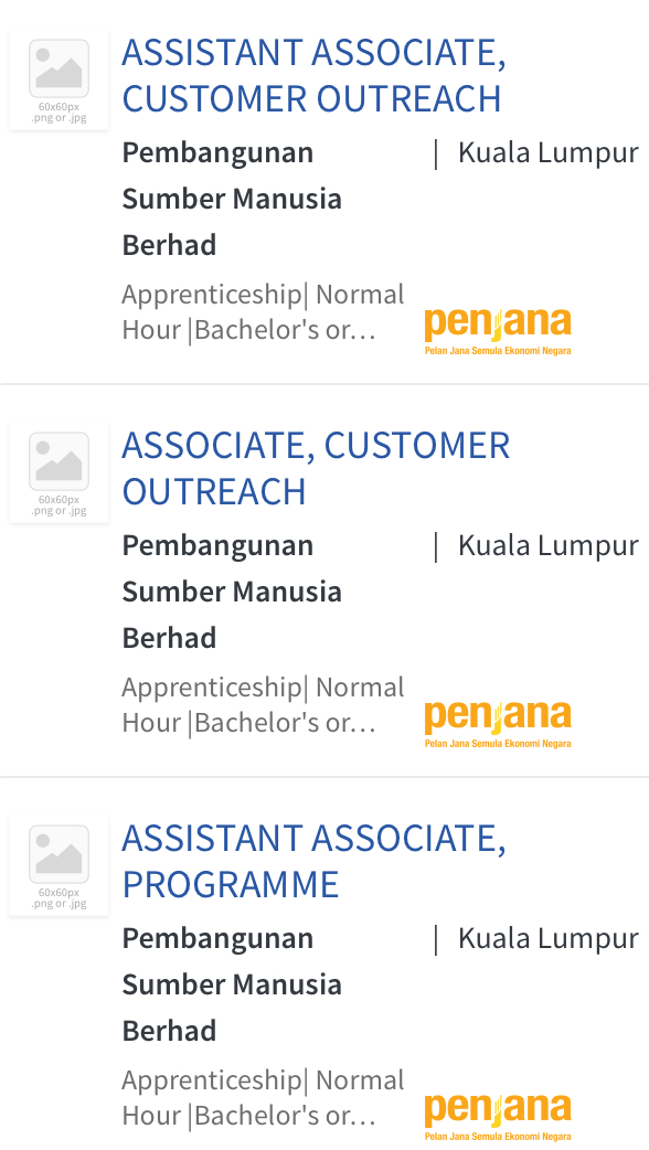 Jawatan Kosong Di Pembangunan Sumber Manusia Berhad 1 Jawatan Kosong Di Pembangunan Sumber Manusia Berhad