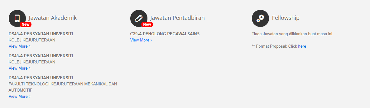 Jawatan kosong di Universiti Malaysia Pahang