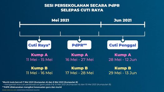 Pelajar tidak perlu hadir sekolah lebih sebulan 1 pelajar