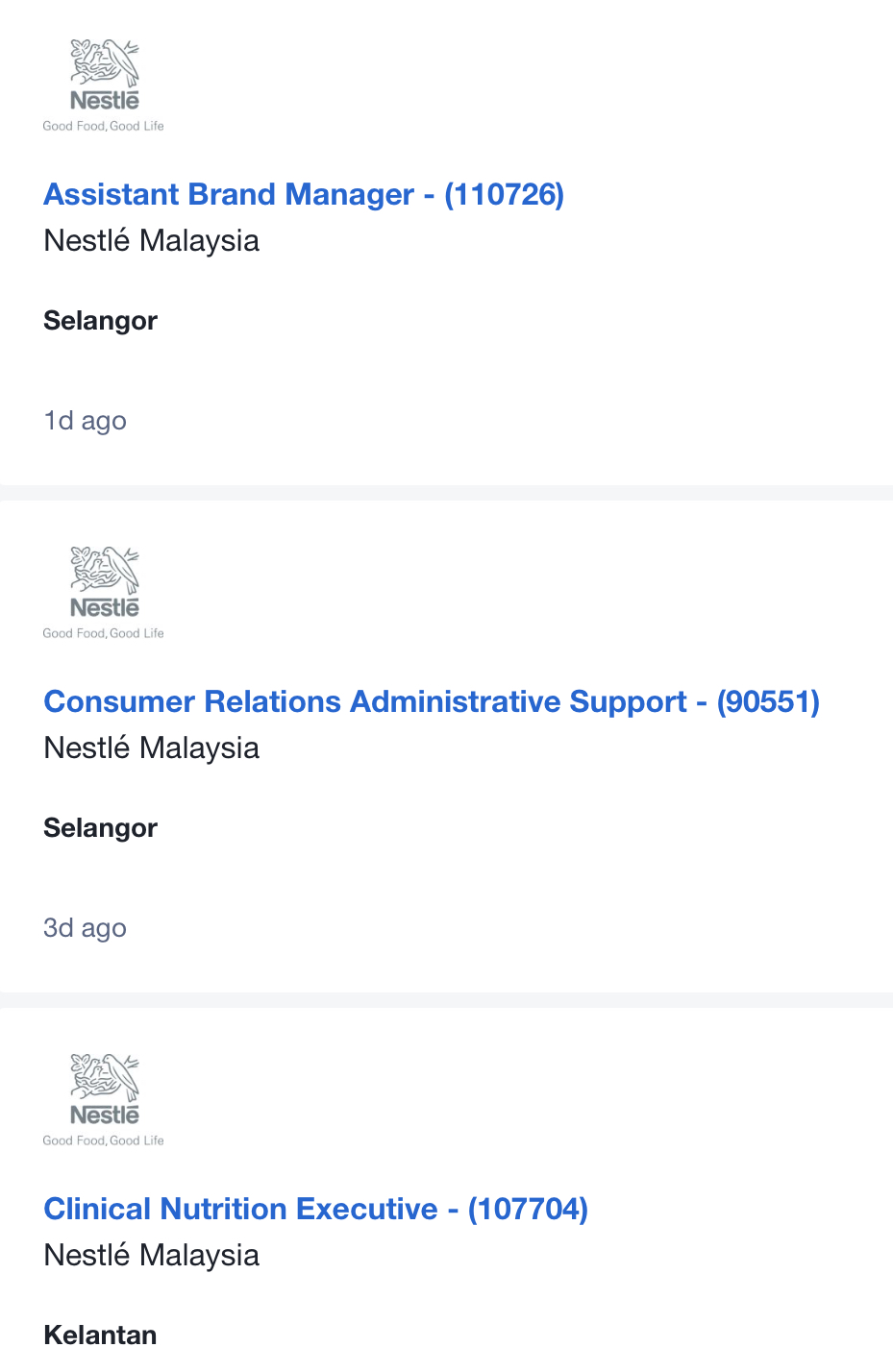 Jawatan Kosong Di Nestle Malaysia 1 Jawatan Kosong Di Nestle Malaysia