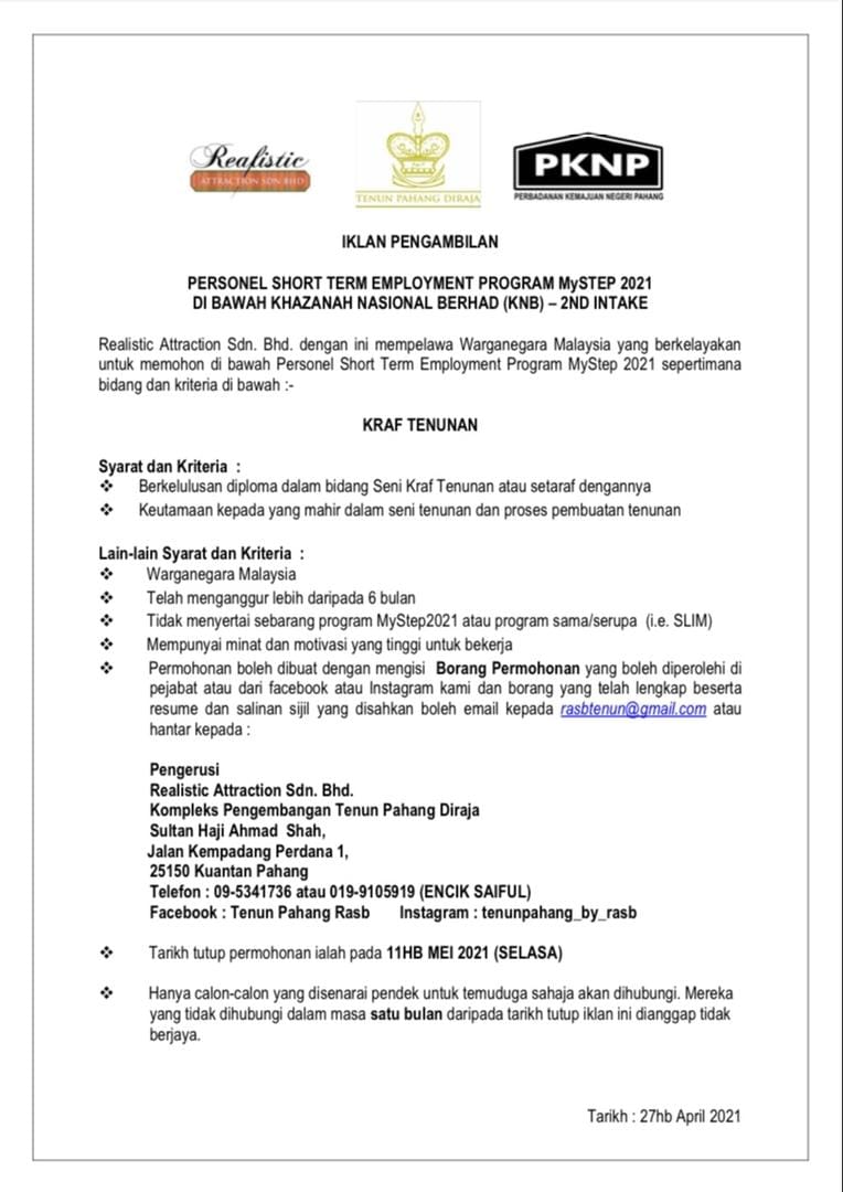 Jawatan Kosong Di Realistic Attraction Sdn Bhd 