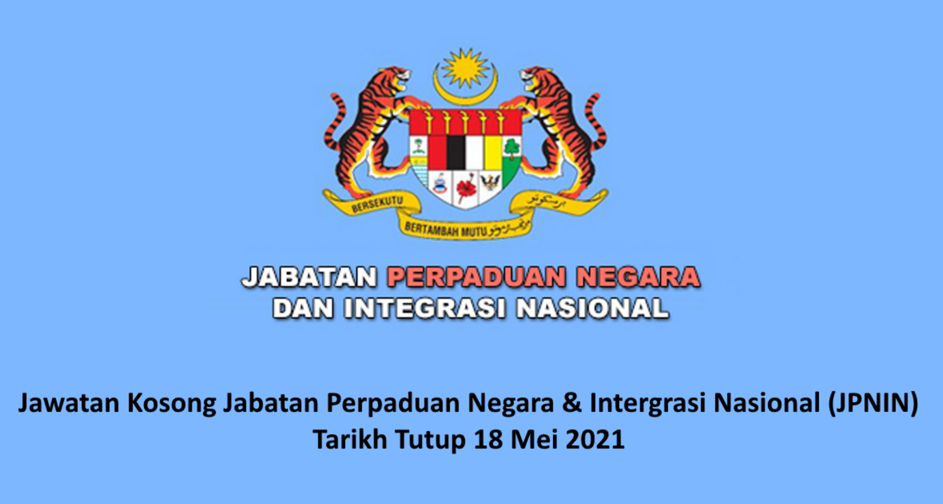 Jawatan Kosong Di Jabatan Perpaduan Negara Dan Intergrasi Nasional 1 Jawatan Kosong Di Jabatan Perpaduan Negara Dan Intergrasi Nasional