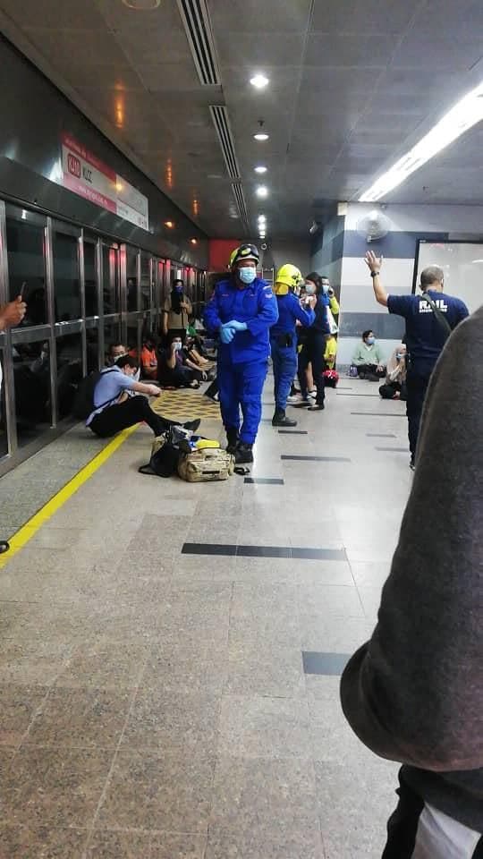 LRT Laluan Kelana Jaya Kemalangan