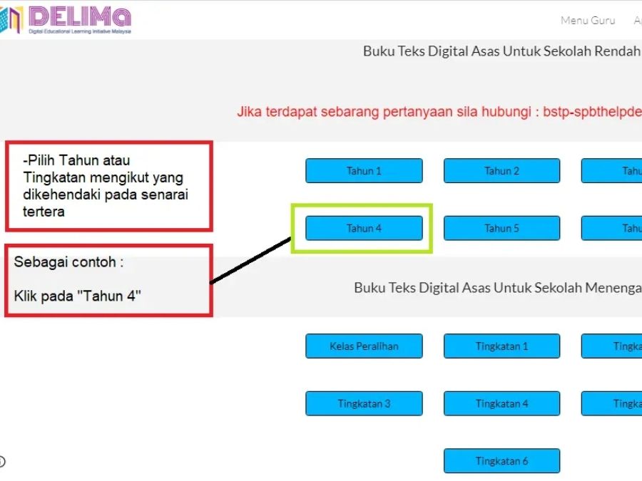 Portal Digital Delima: Cara Muat Turun Buku Teks Digital 4 Portal Digital Delima: Cara Muat Turun Buku Teks Digital 3