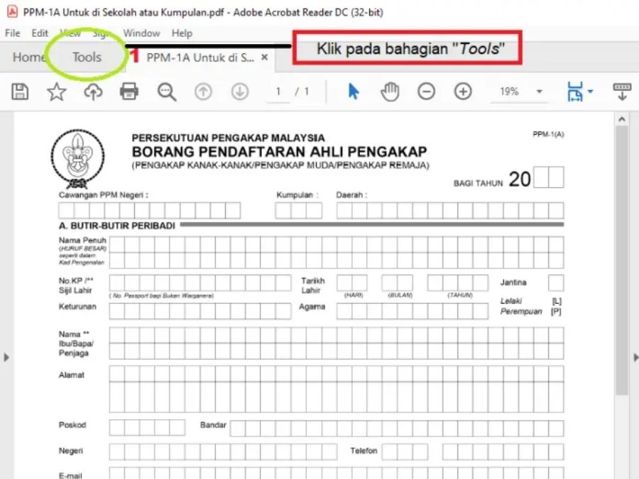 Cara Menaip Teks Pada PDF