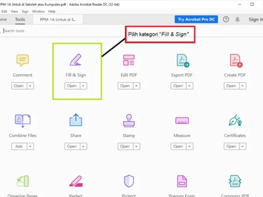 Cara Menaip Teks Pada PDF