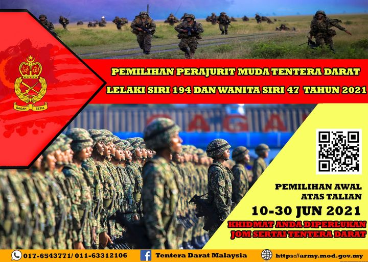 Jawatan Kosong Di Tentera Darat Malaysia 