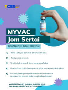 Pendaftaran Sukarelawan MyVac