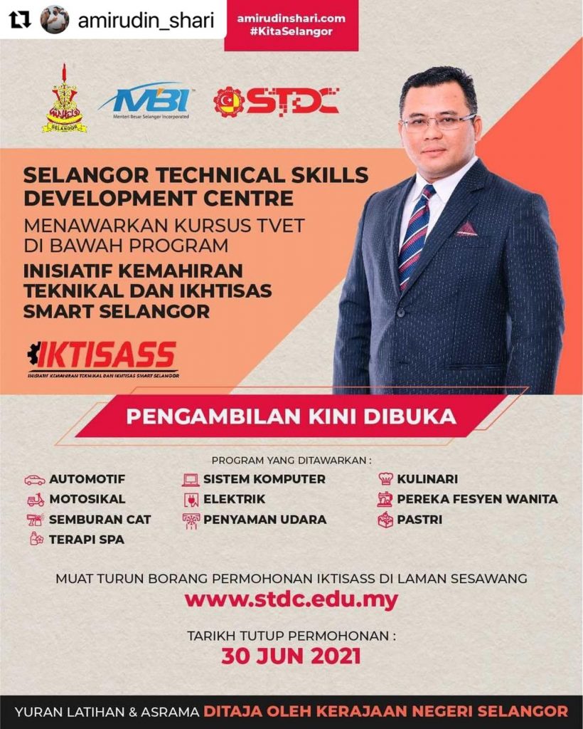 Permohonan Program IKTISASS Selangor 2021