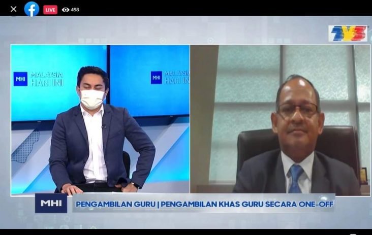 YBRS Dr Ahmad Rafee bin Che Kassim selaku Timbalan Ketua Pengarah Pelajaran Malaysia (Sektor Pengambilan Profesionalisme Keguruan) pada 22 Jun 2021 telah memberi penjelasan mengenai maksud pengambilan guru secara one-off.