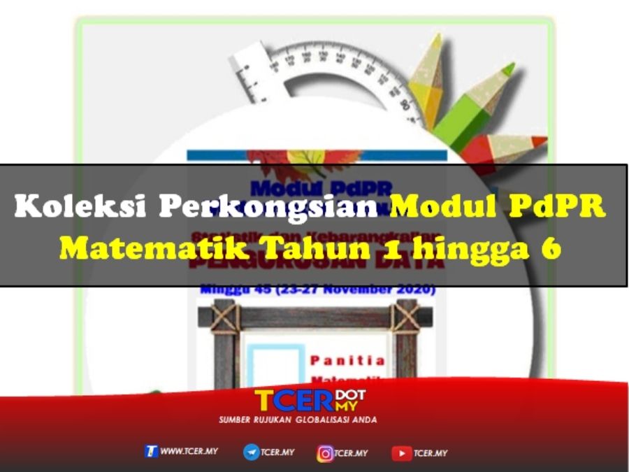 Koleksi Perkongsian Modul Pdpr Matematik Tahun 1 Hingga 6 Tcer My