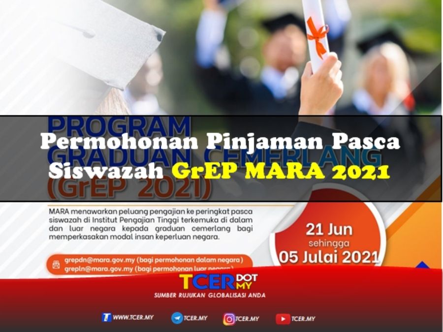 Permohonan Pinjaman Pasca Siswazah GrEP MARA 2021 1