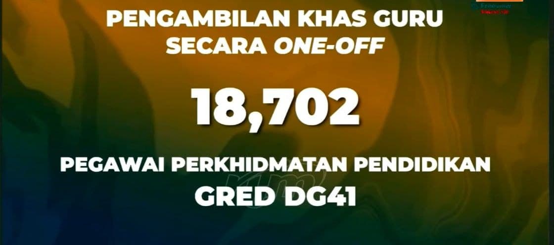 Pengambilan Khas Guru Secara One-Off Mulai 7 Julai
