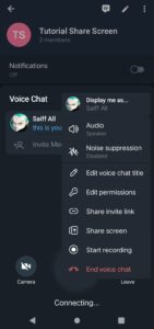 7 Step Mudah Share Screen Di Telegram Sendiri!! 10