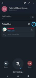 7 Step Mudah Share Screen Di Telegram Sendiri!! 9