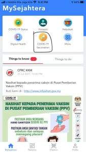 Vaksin untuk Kanak Kanak dan Remaja : Cara Daftar 