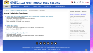 Semakan Panggilan Exam Pengawai Diplomatik (PTD M41)