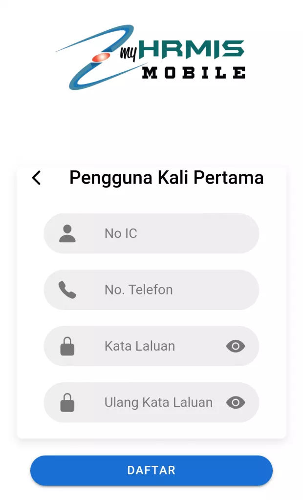 HRMIS 2.0 Login 11 Login HRMIS 2.0
