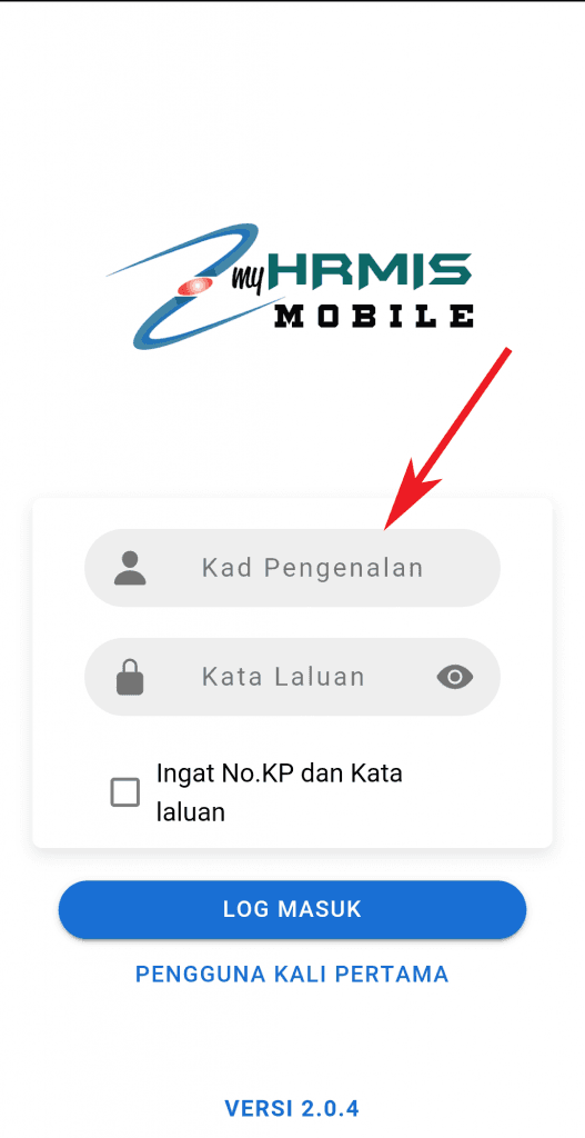 HRMIS 2.0 Login 8 Login HRMIS 2.0