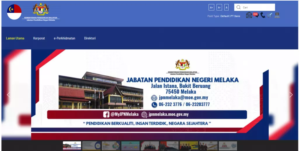 Senarai Jabatan Pendidikan Negeri (JPN) Malaysia 8 Senarai Jabatan Pendidikan Negeri
