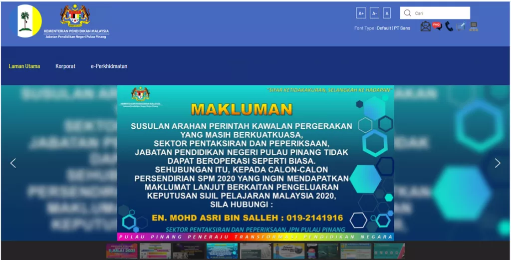 Senarai Jabatan Pendidikan Negeri (JPN) Malaysia 13 Senarai Jabatan Pendidikan Negeri
