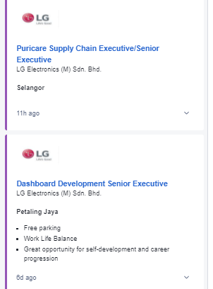Kerja Kosong di LG Electronics
