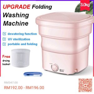 Mesin Basuh Lipat Mini