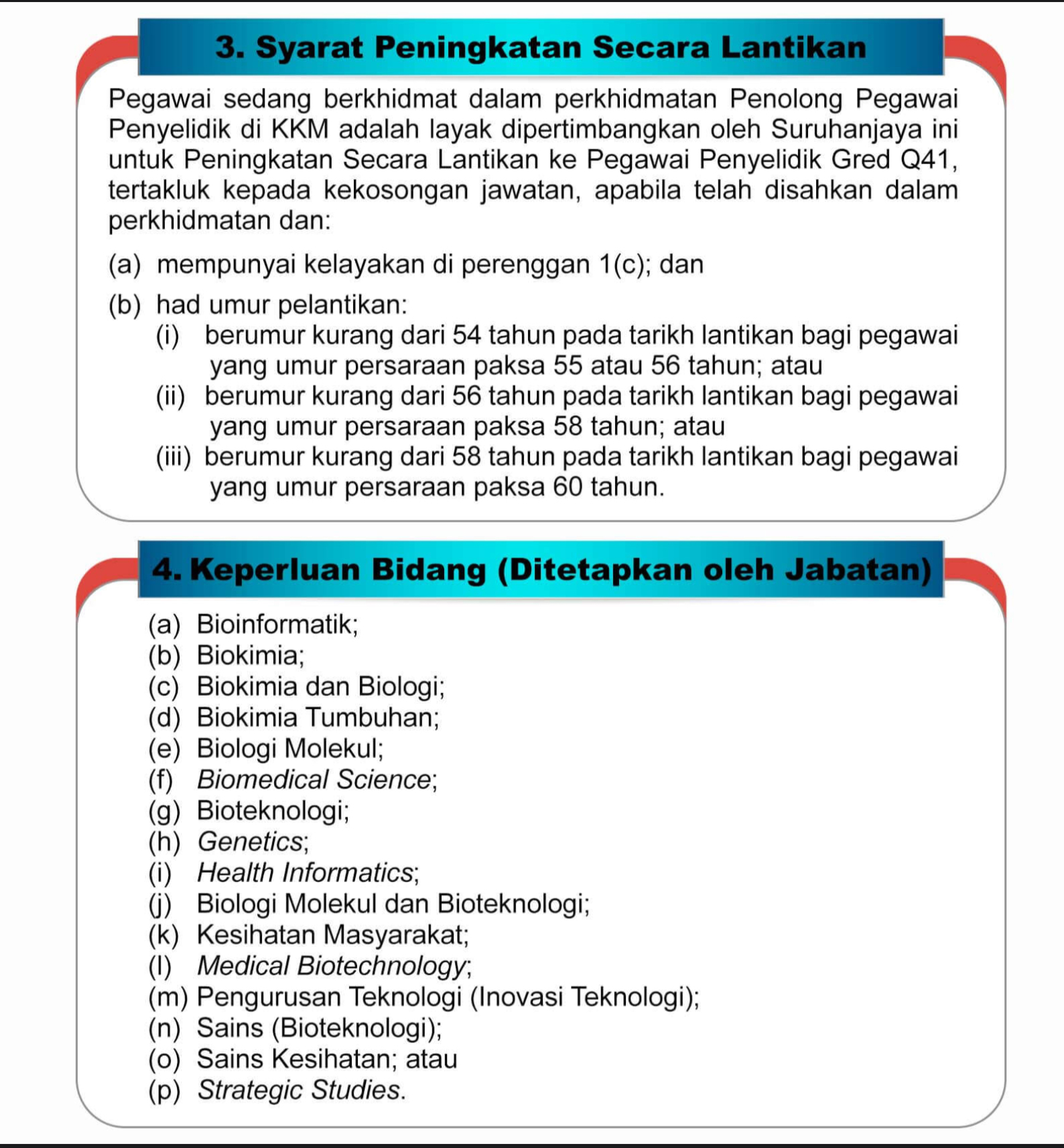 Kerja Kosong Di Kementerian Kesihatan Malaysia 