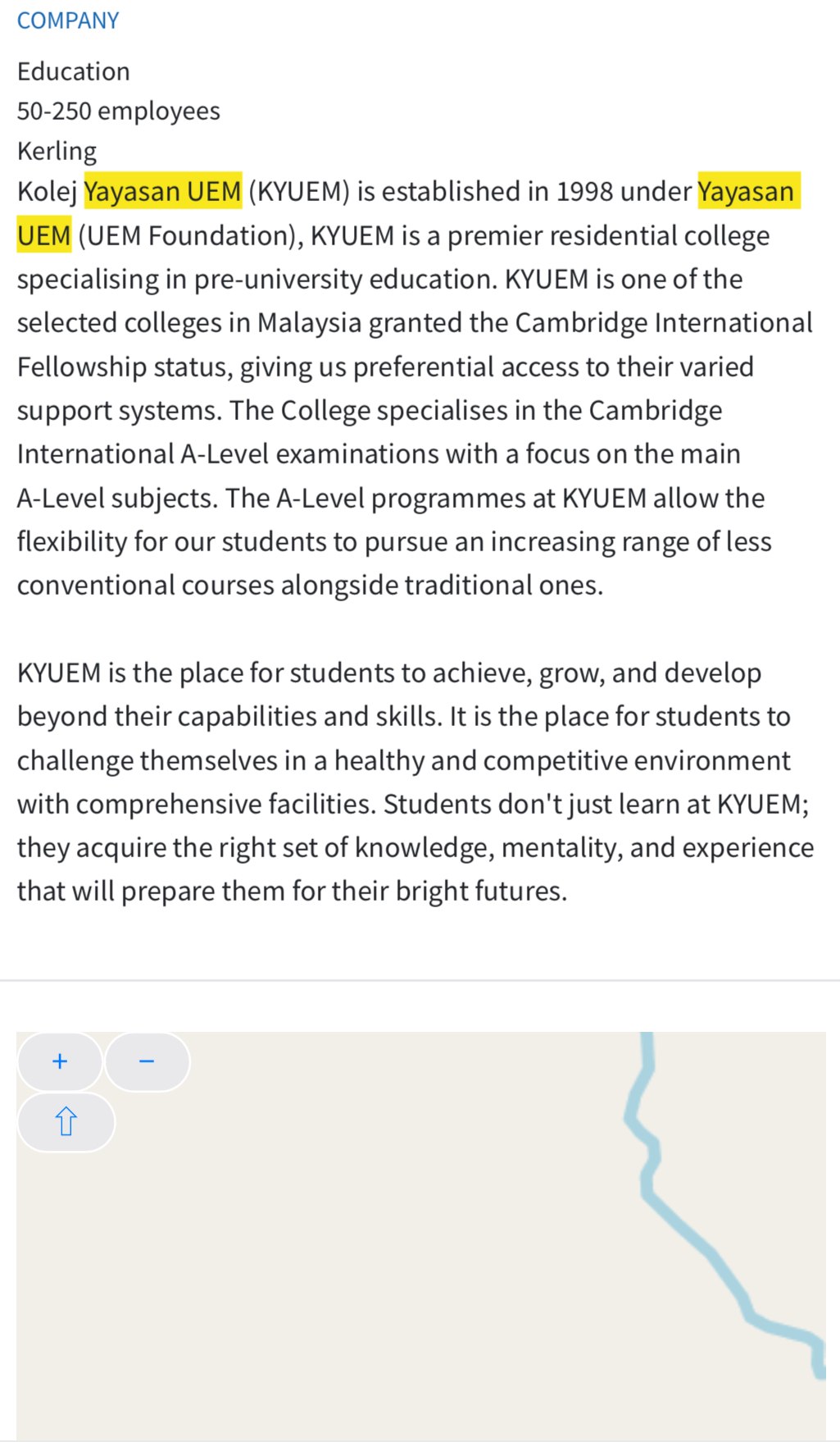 Kerja Kosong Di Kolej Yayasan UEM