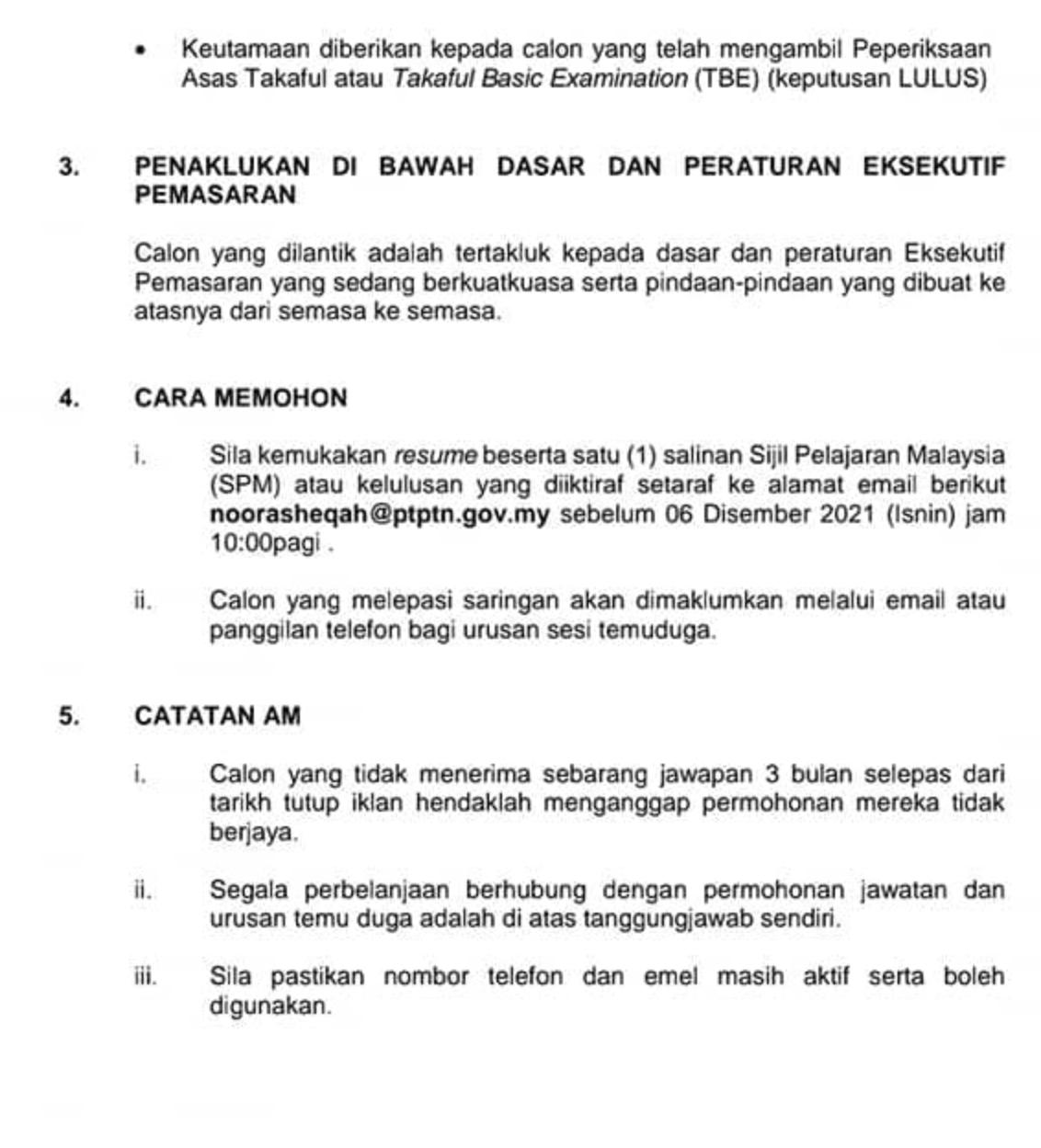 Kerja Kosong Di Perbadanan Tabung Pendidikan Tinggi Nasional 