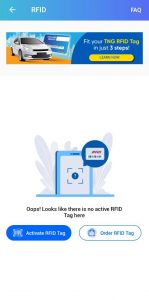 Aktifkan RFID Touch n Go