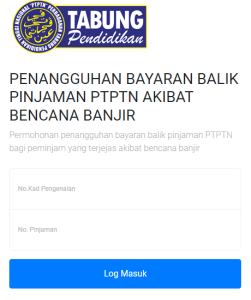 Pembayaran Balik PTPTN Ditangguhkan