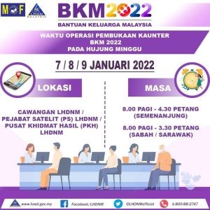 kaunter bkm