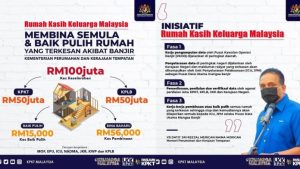 RUMAH KASIH KELUARGA MALAYSIA - BANTUAN BAIK PULIH DAN BINA RUMAH TERKESAN BANJIR 1 RUMAH KASIH KELUARGA MALAYSIA